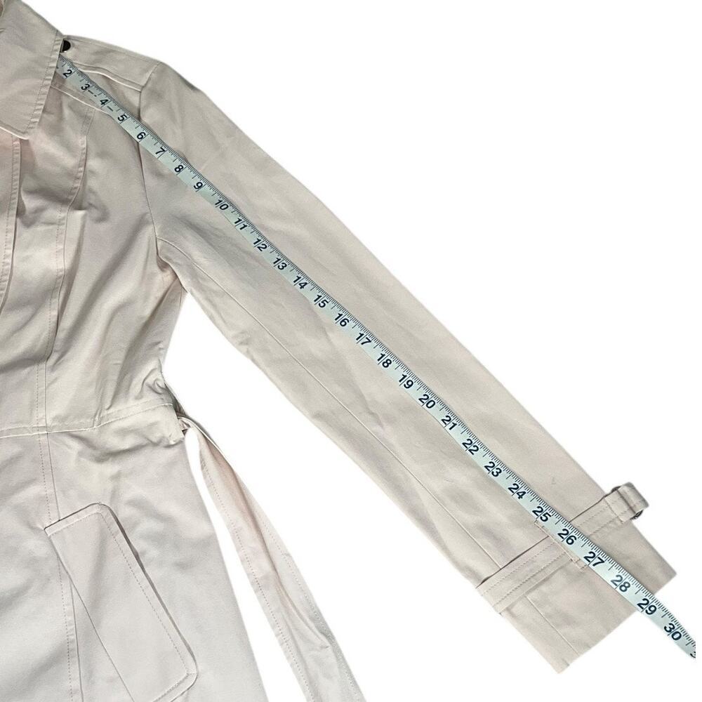 Express Light Blush Belted Trench Coat Size Small light weight New Without Tags - Picture 11 of 11
